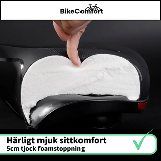 ErgoClassic-sadeln för maximal komfort