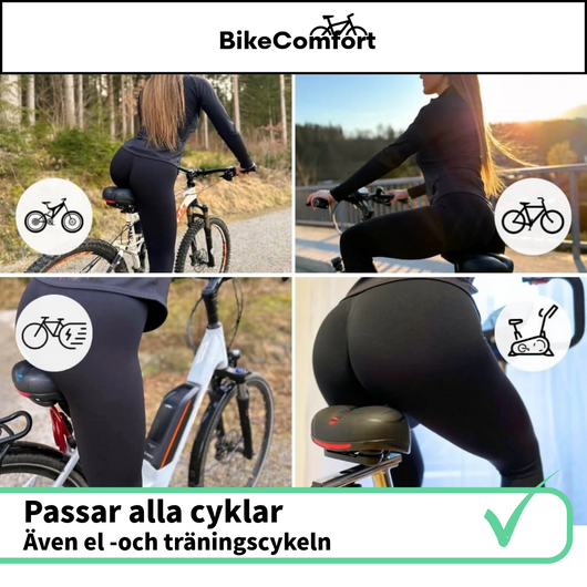 ErgoClassic-sadeln för maximal komfort