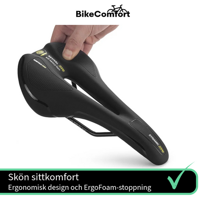 ErgoSport-sadeln för fart och komfort